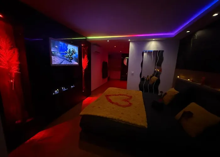 Suite Spicy Love - Proche Nice Et Cannes - Jacuzzi Privatif - Piscine Vue Mer
